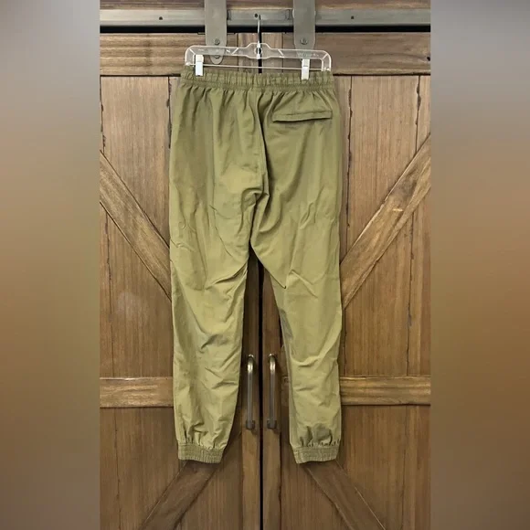 Nike Track Tapered Joggers Athletic Pant Olive Green Size Large - Picture 4 of 8